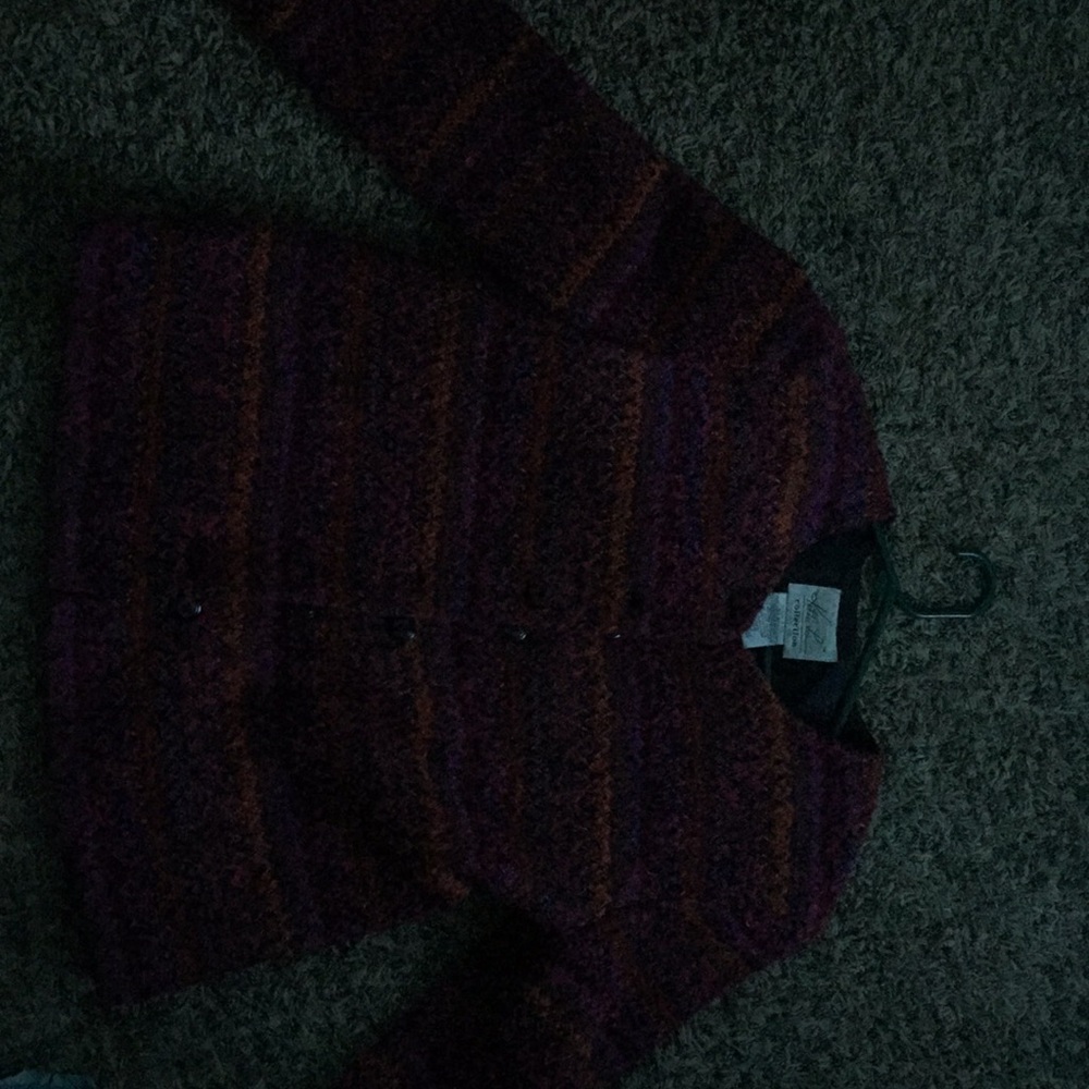 Kathie Lee Knit button down sweater